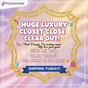 HUGE Luxury and Designer Clearout